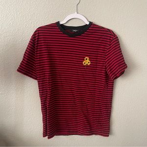 Red & Black Striped Shirt